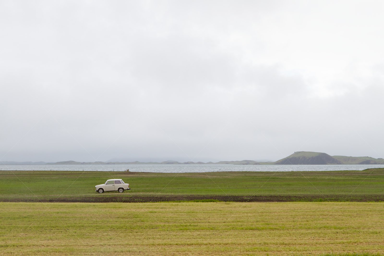 Car at Mývatn