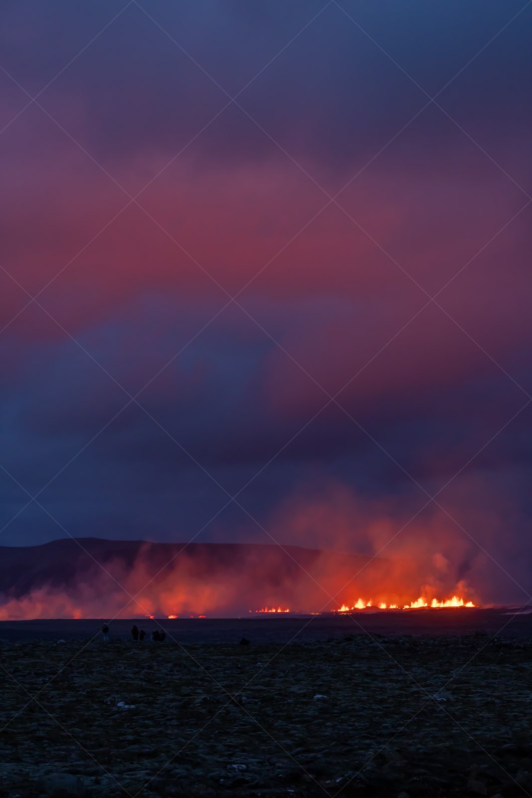 Volcanic eruption