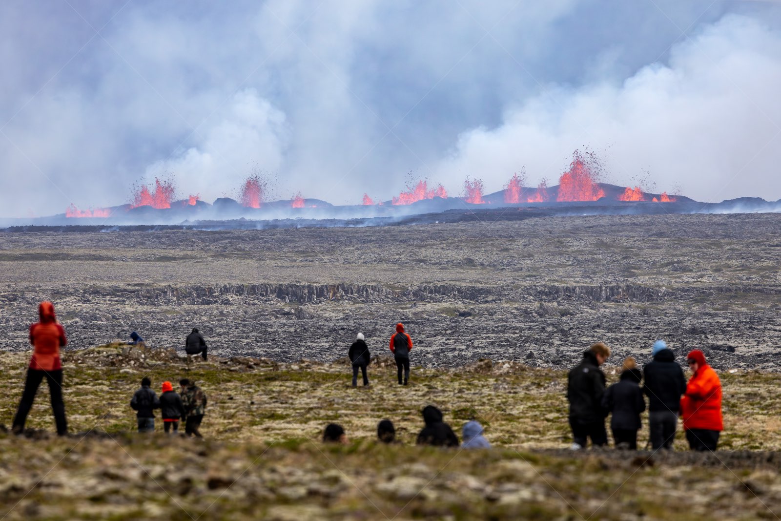 Volcanic eruption