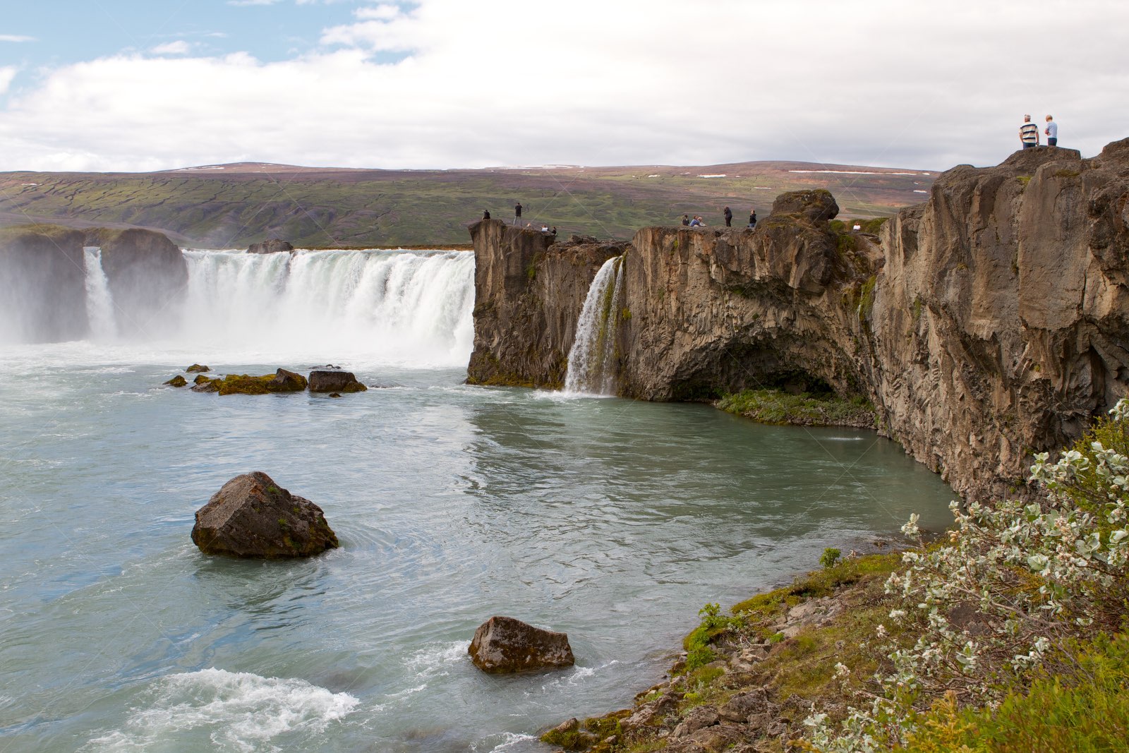 Godafoss Waterfall in Þingeyjarsveit Iceland